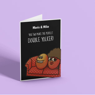 Funny Eggs Jubileum Kaart