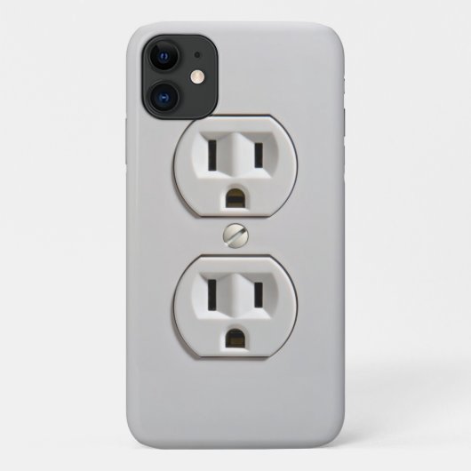 Funny Electrical Outlet Case-Mate iPhone Case (Achterkant)