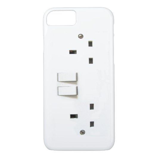 Funny Electrical Outlet from UK Sur iPhone 7 coque (Dos)