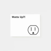 Funny Electrical Outlet Post-it® Notes (Voorkant)