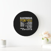 Funny Electricia Apparel, Mannen met een uurtarief Grote Klok (Huis)