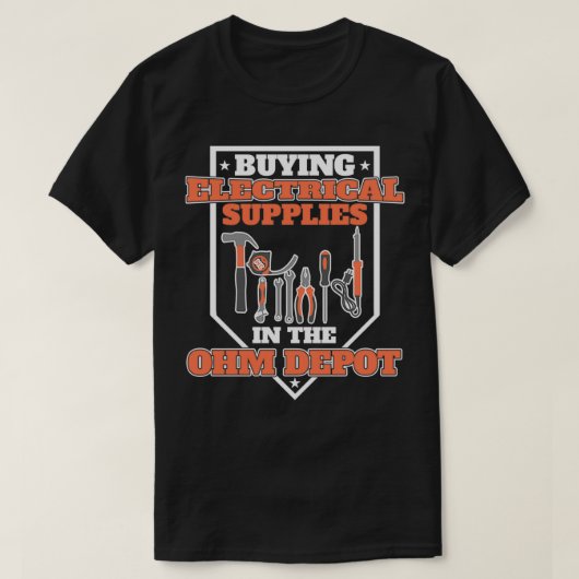 Funny Electricia Apprentice Apprentice Linesman T-shirt (Design voorkant)