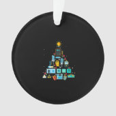 Funny Electricia kerstboom Ornament (voorkant)