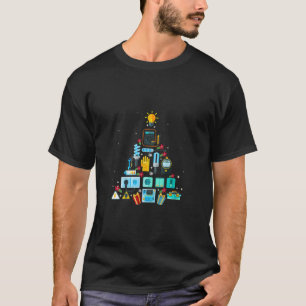 Funny Electricia kerstboom T-shirt