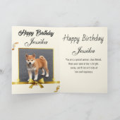 Funny Elephant Bonne Carte d'anniversaire (Intérieur)