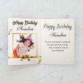 Funny Elephant Bonne Carte d'anniversaire (Intérieur)