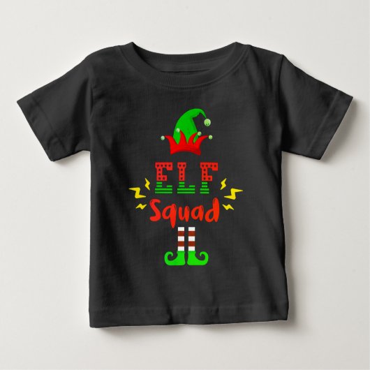 FUNNY ELF SQUAD - CHRISTMAS FUN T-Shirt (Voorkant)