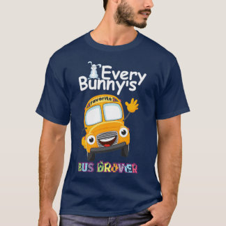 Funny Elke Bunnyx27s Favoriete busbestuurder Happy T-shirt