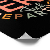 Funny Emergency Department Tech Emergency Room Tec Poster (Hoek)