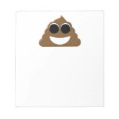 Funny Emoji Poo Notitieblok (Voorkant)