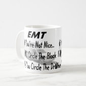 Funny EMT T T-Shirts & Gifts Koffiemok (Voorkant links)