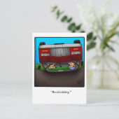 Funny Encouragement Humour Carte postale (Debout devant)