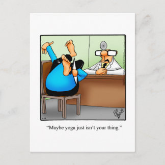 Funny Encouragement Humour Carte postale