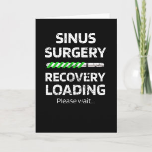 Funny Endoscopic Sinus Surgery Recovery Giften Kaart