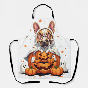 Funny Engelse Bulldog Geest Boo Halloween Dames M Schort