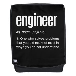 Funny Engineer Definition Rugtassen