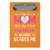 Funny Engineer mama, Engineer mama Mini Klembord (Voorkant)