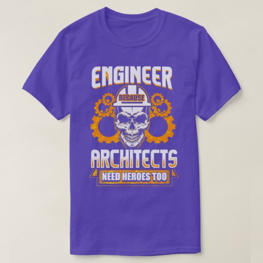 Funny Engineer T-shirt (Design voorkant)