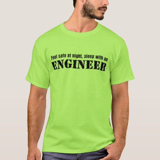 Funny Engineer T-shirt (Voorkant)