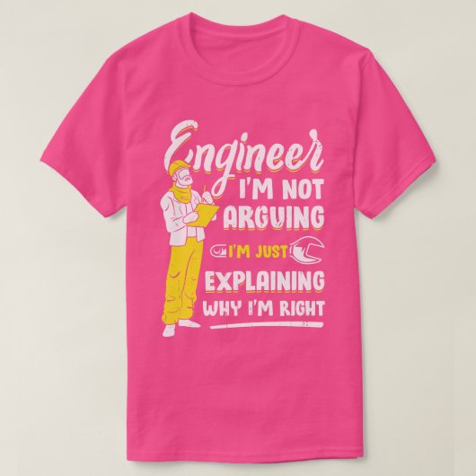 Funny Engineering Engineer Gift T-shirt (Design voorkant)