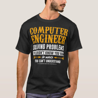 Funny Engineering Gezegden cadeau voor pap mam zus T-shirt