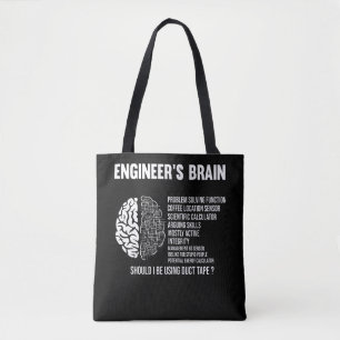 Funny Engineering Humor Brain Engineer Joke Draagtas