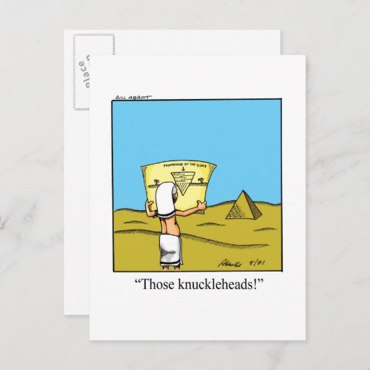 Funny Engineering Humor Briefkaart (Voorkant / Achterkant)