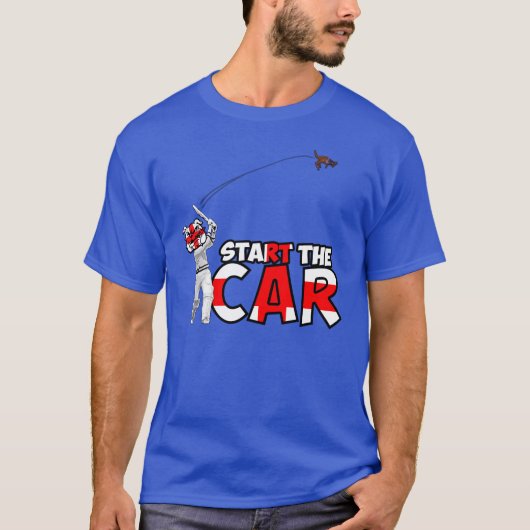 Funny England cricket T-shirt (Voorkant)