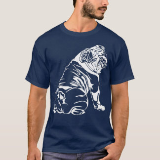 Funny English Bulldog hund gift T-shirt