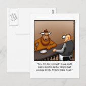 Funny Enmoegement Humor Briefkaart (Voorkant / Achterkant)