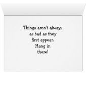 Funny Enmoegement Humor Wenskaart (Binenzijde Horizontaal (Onderkant))