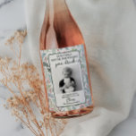 Funny Enseignant Cadeau Vin Étiquette - Cadeau Noë<br><div class="desc">Montrez à tous ces soignants et enseignants combien vous les appréciez cette saison des Fêtes ! Modifiez facilement toute la formulation et la photo sur ce étiquette de vin charmant.</div>