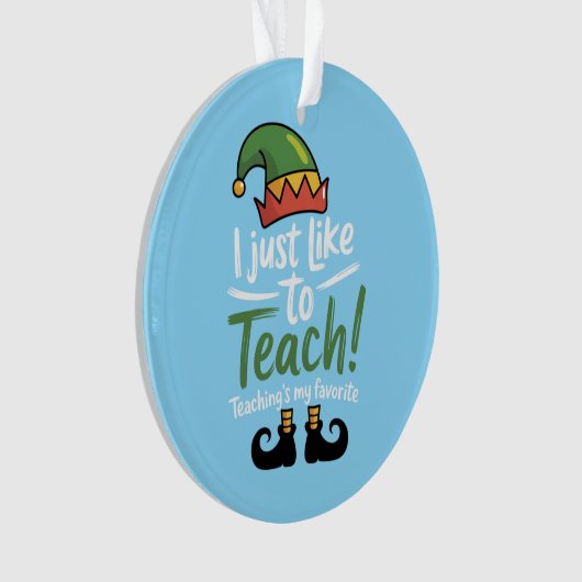 Funny Enseignant de Noël est mon préféré (devant)