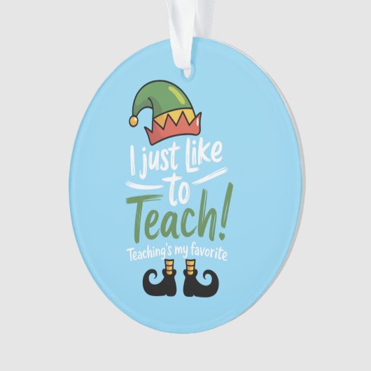 Funny Enseignant de Noël est mon préféré (devant)