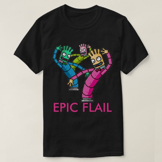 Funny Epic Flail T-shirt (Design voorkant)