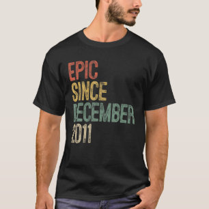Funny epic Sinds december 2011 9th Birthday Gift 9 T-shirt
