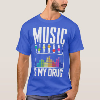 Funny Equalizer Music is mijn ontwerp van Drug Rad T-shirt