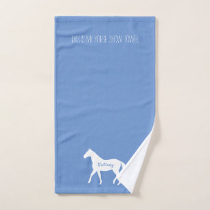 Funny Equestritriy Blue Horse Nom Horse Show
