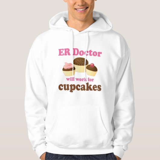 Funny ER dokter Hoodie (Voorkant)