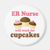 Funny ER verpleegster Magneet (Voorkant)