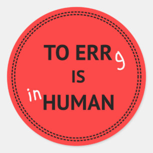 Funny erg training sport quote roting ronde sticker