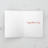 Funny Espresso Pun Valentine Feestdagen Kaart (Binnen)