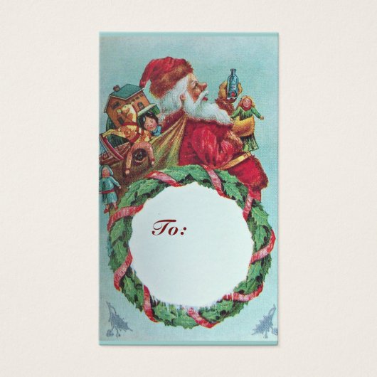 FUNNY ET HUMOUR SANTA CLAUS COURONNE VINTAGE (Devant)