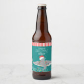 Funny Étiquettes de bière de requin (Devant)