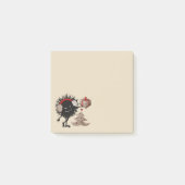 Funny Evil Bug geeft kerstcadeautjes Post-it® Notes (Voorkant)