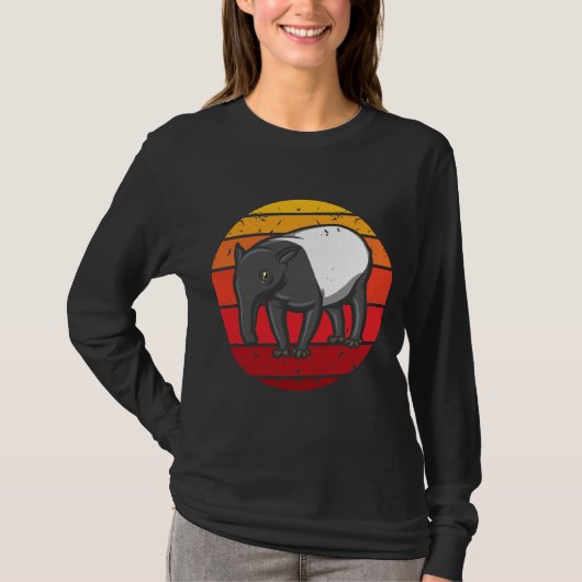 Funny Ex Mormon LDS Apostate Retro Tapir T-shirt (Voorkant)