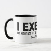 Funny Exercy custom text mokken (Links)