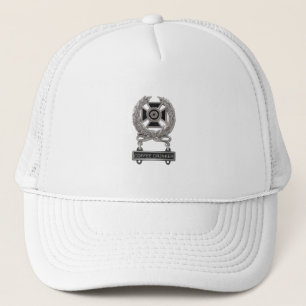 Funny Expert Coffee Drinker Medal Trucker Hat Pet