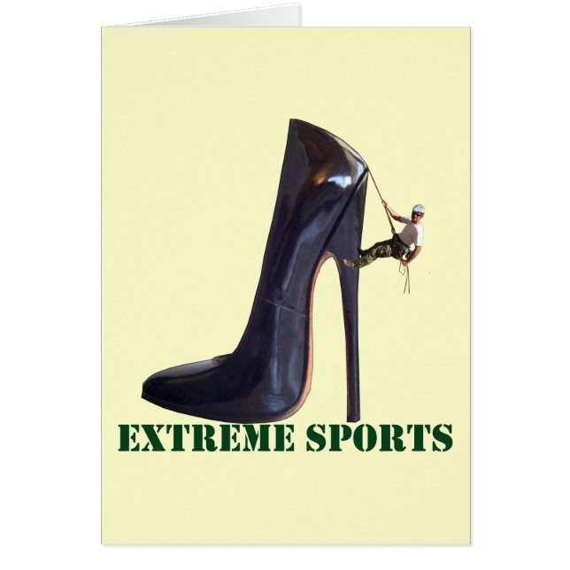 Funny Extreme Sports - Escalade de chaussures (Devant)