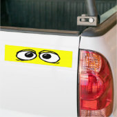 Funny Eyeball Bumpersticker (Op Truck)